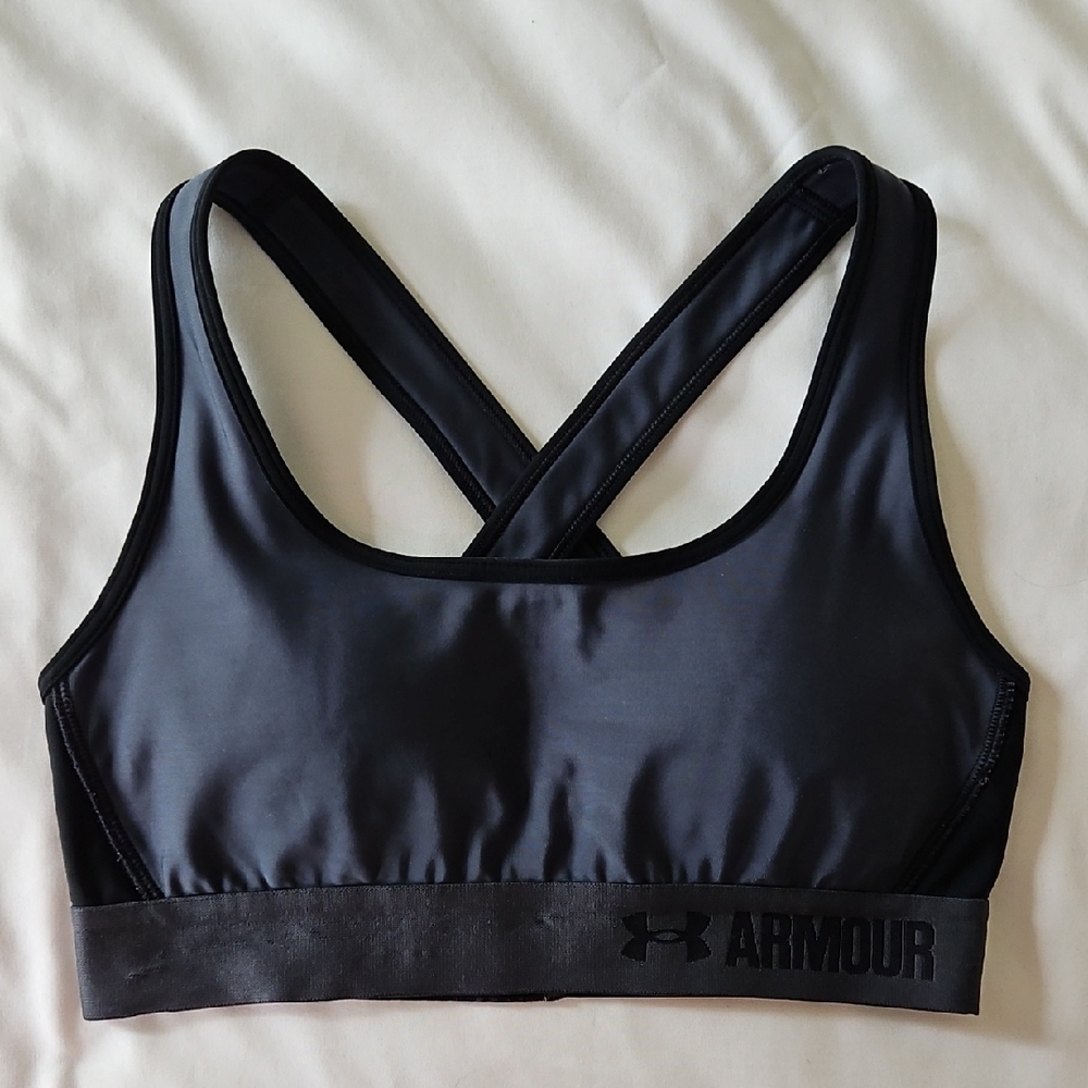 Under Armour Black Racerback Sports Bra